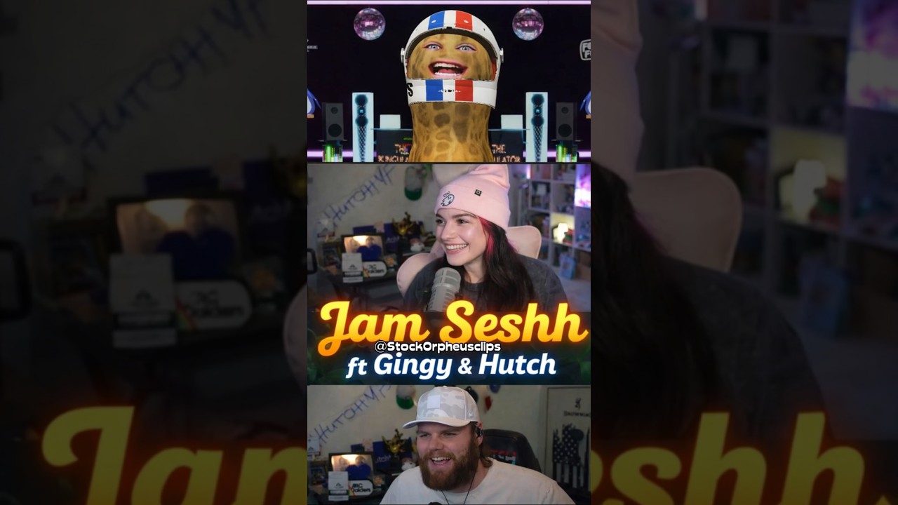 Nobody Expected This Jam Sesh 🎤 #theburntpeanut #gingy #hutchmf