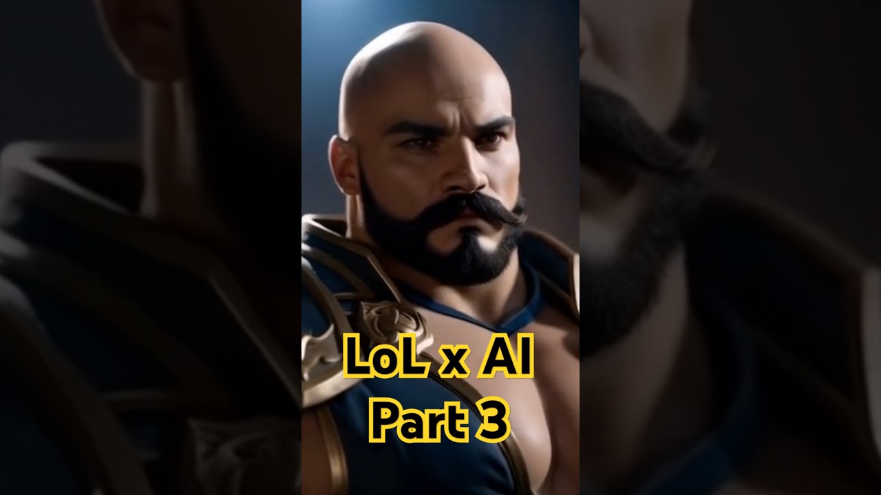 Can you imagine how LoL would look in real life according to AI? #ai #lol #leagueoflegends  #enemy