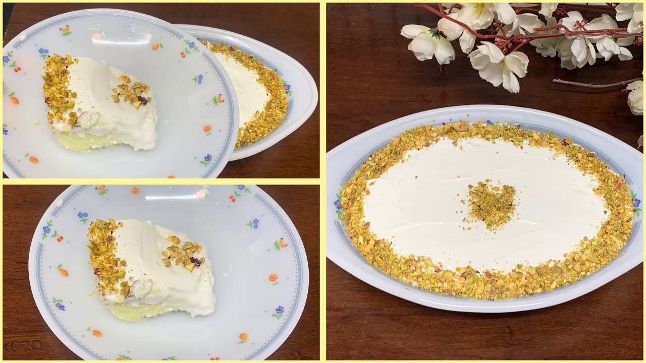 Layali Lubnan Recipe | poplar Arabian dessert | Labanese Nights | semolina Pudding | Dessert