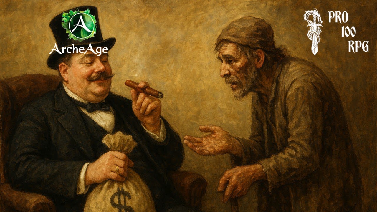 ArcheAge 11.0 четыре года вообще без доната | WTF?