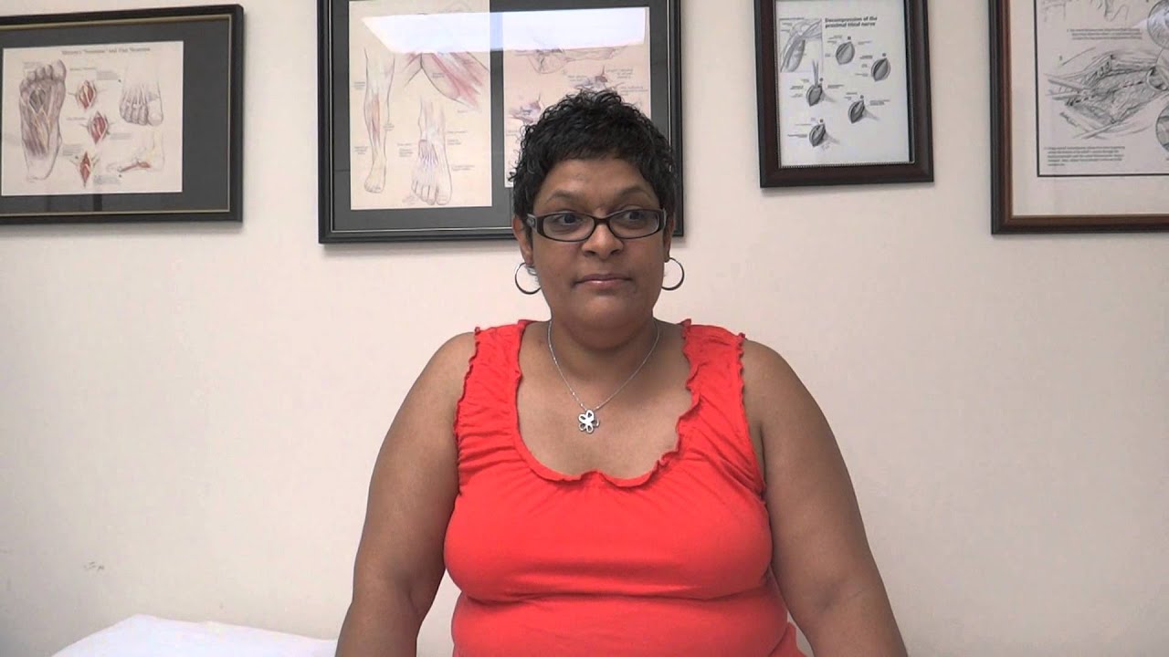 3 months post resection of the deep peroneal nerve