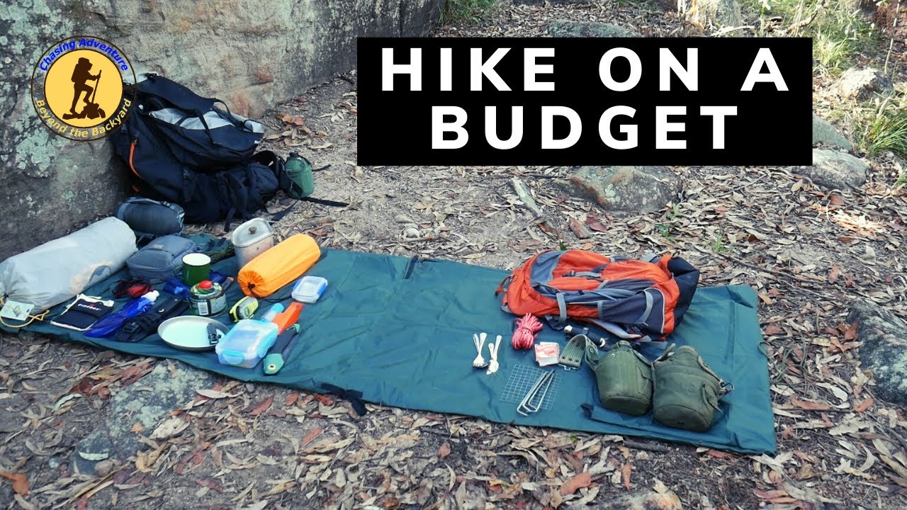 Budget hiking - all you really need to get started