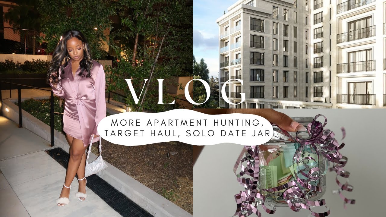 I'm Back! FR this time | More Atlanta Apartment Tours, Target Haul, Creating a Solo Date Jar
