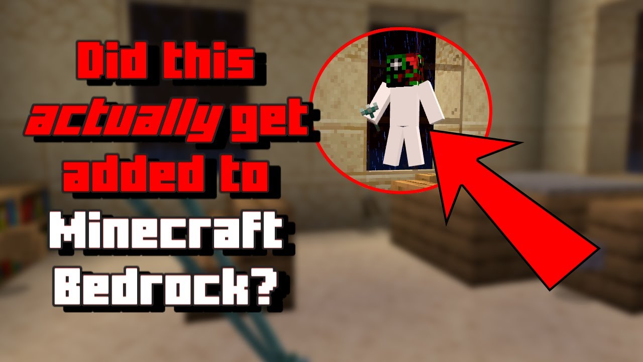 Скрытый моб из Bedrock. Реален ли он? Minecraft Creepypasta