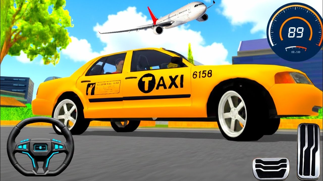 City Taxi Games Car Driving 3D | New Taxi Driver 2026 || Taxi Wala Game Android Gameplay 