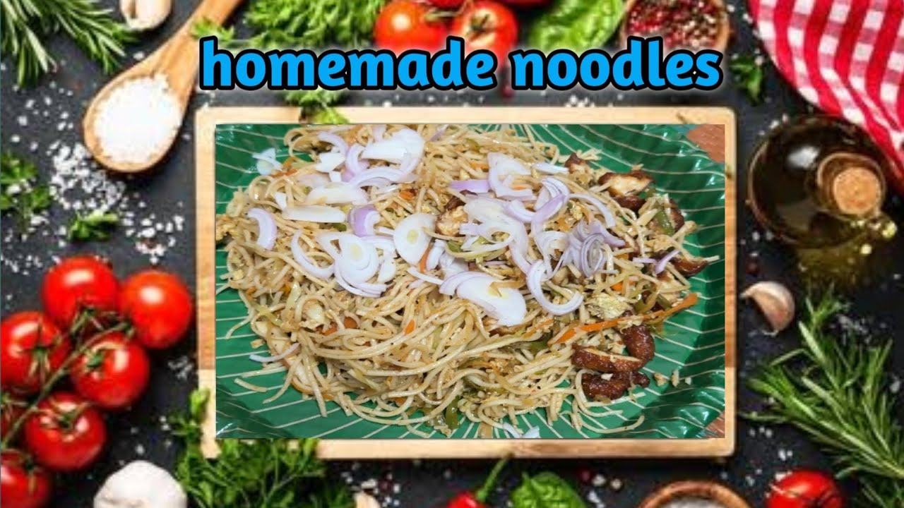 Homemade cooking recipe noodles full videos.
