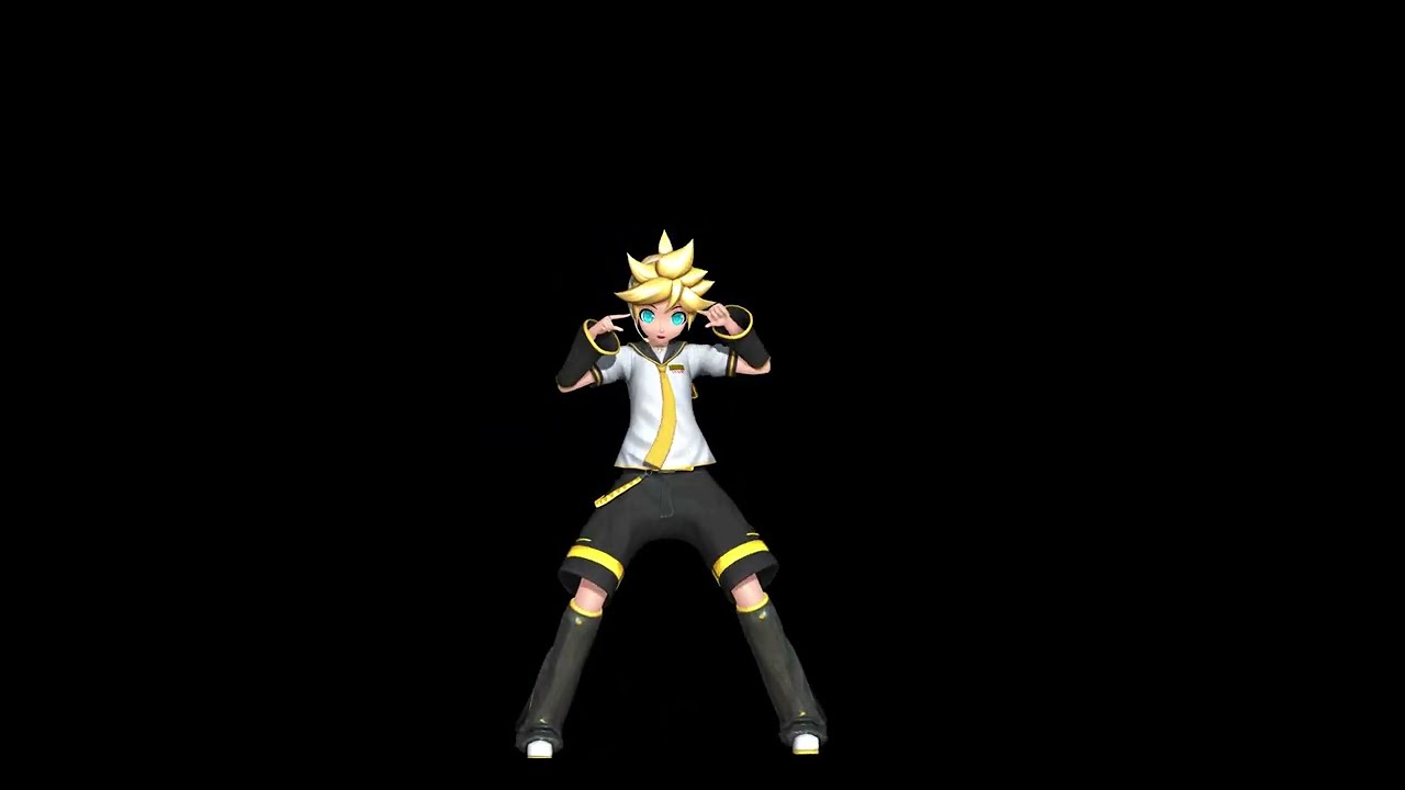 【MMD】ブリキノダンス/ Buriki no Dance Kagamine Len HOLOGRAM READY