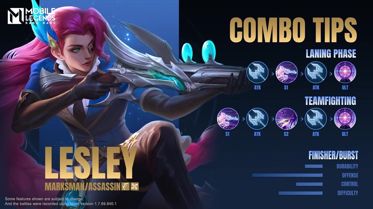 Hero Spotlight | Lesley | Mobile Legends: Bang Bang
