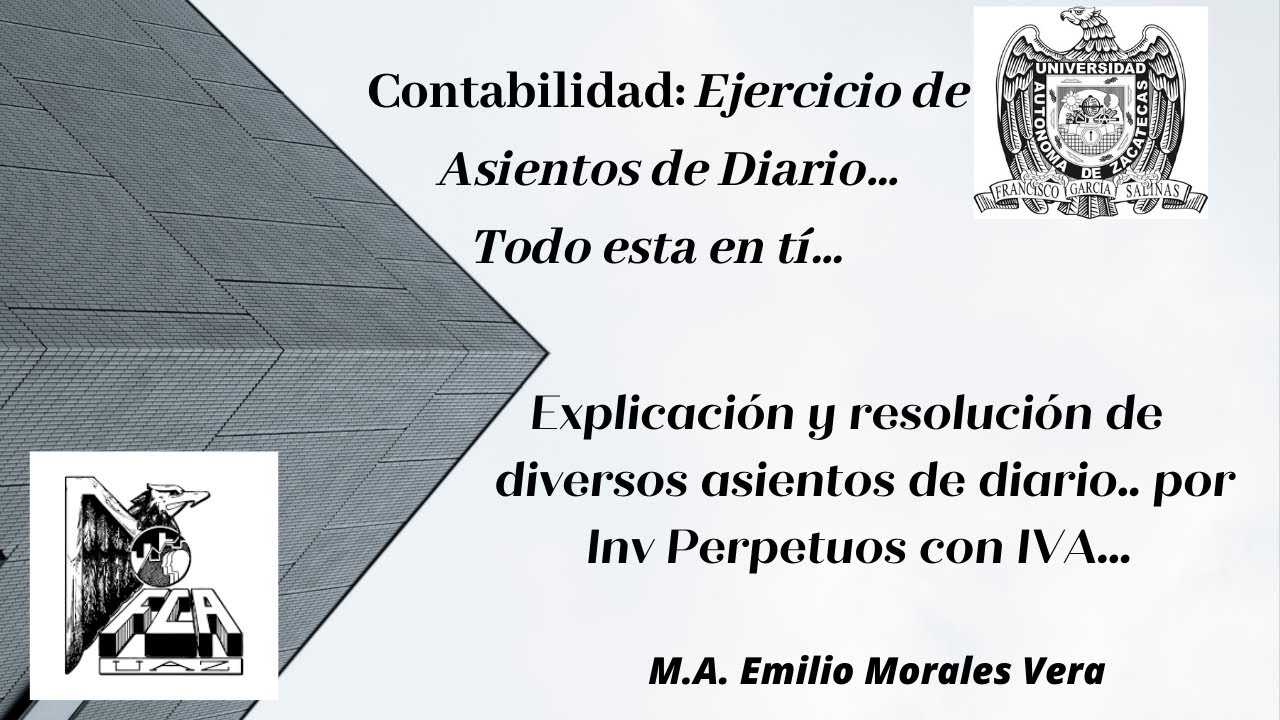 Ejercicio por M&eacute;todo de Inventarios Perpetuos: Todo est&aacute; en t&iacute;....