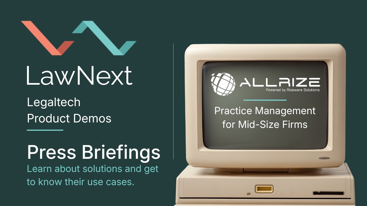 Press Briefing: AllRize&nbsp;3.0 AI-powered Practice Management System