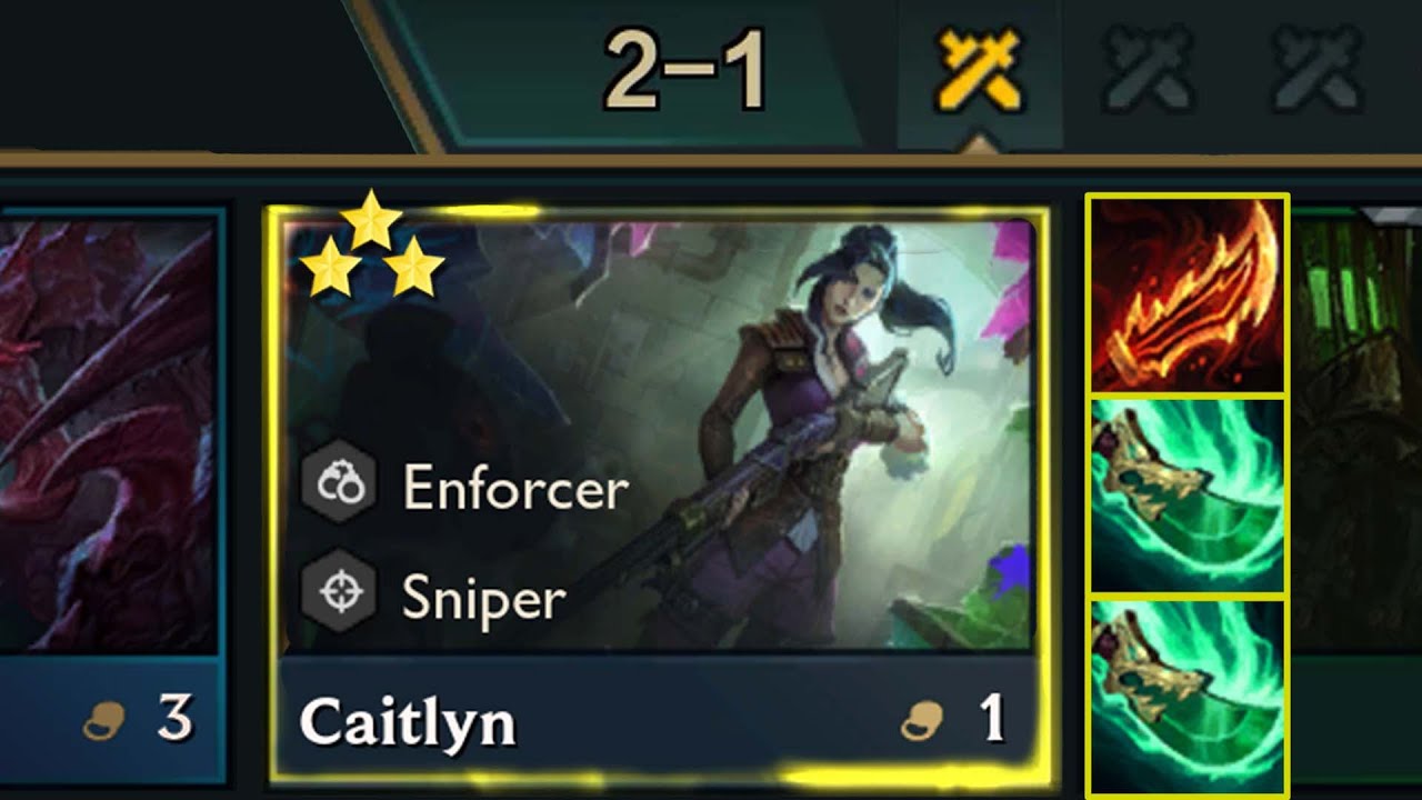 3 Star Caitlyn at 2-1???