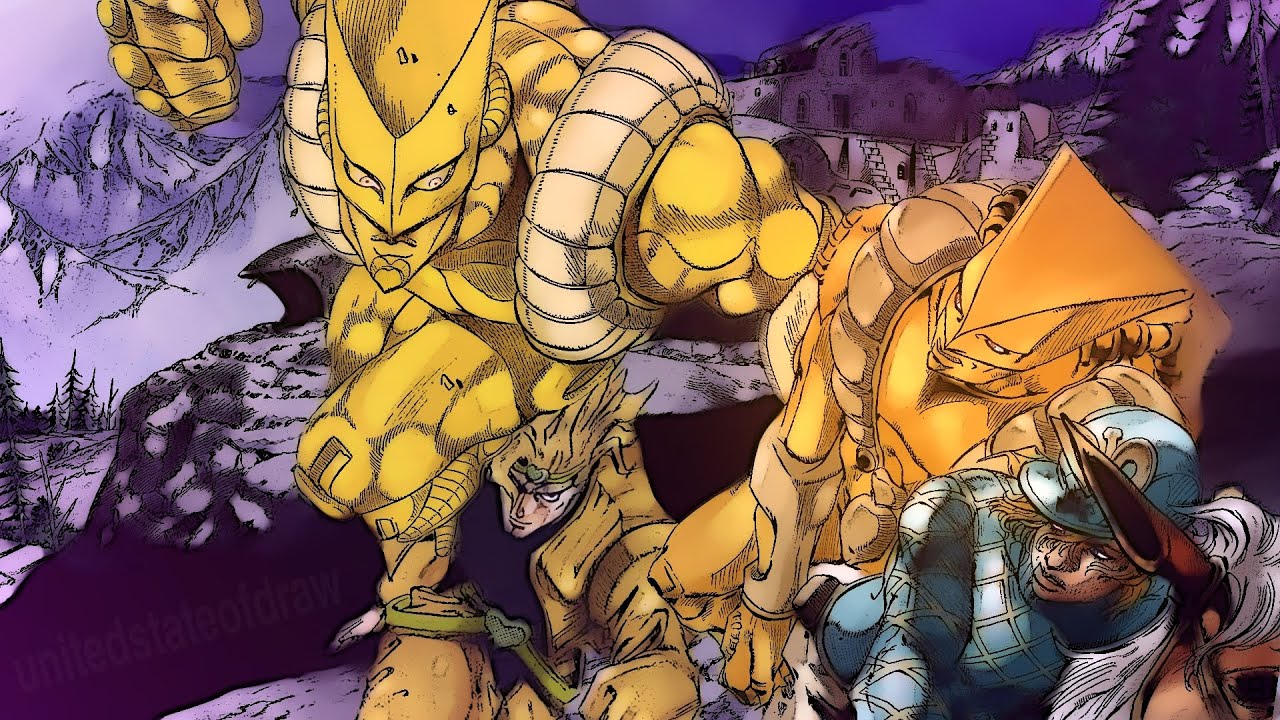 JJBA animation ★ Jojo ★Dio vs Diego『united.state.of.draw』- Original - Jojo's Bizzare Adventure