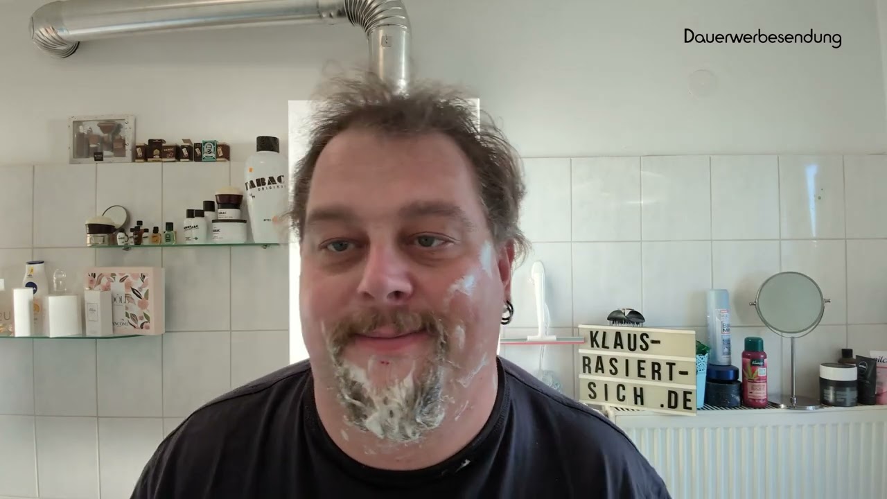 Klaus rasiert sich - Pearl Classic - First Shave