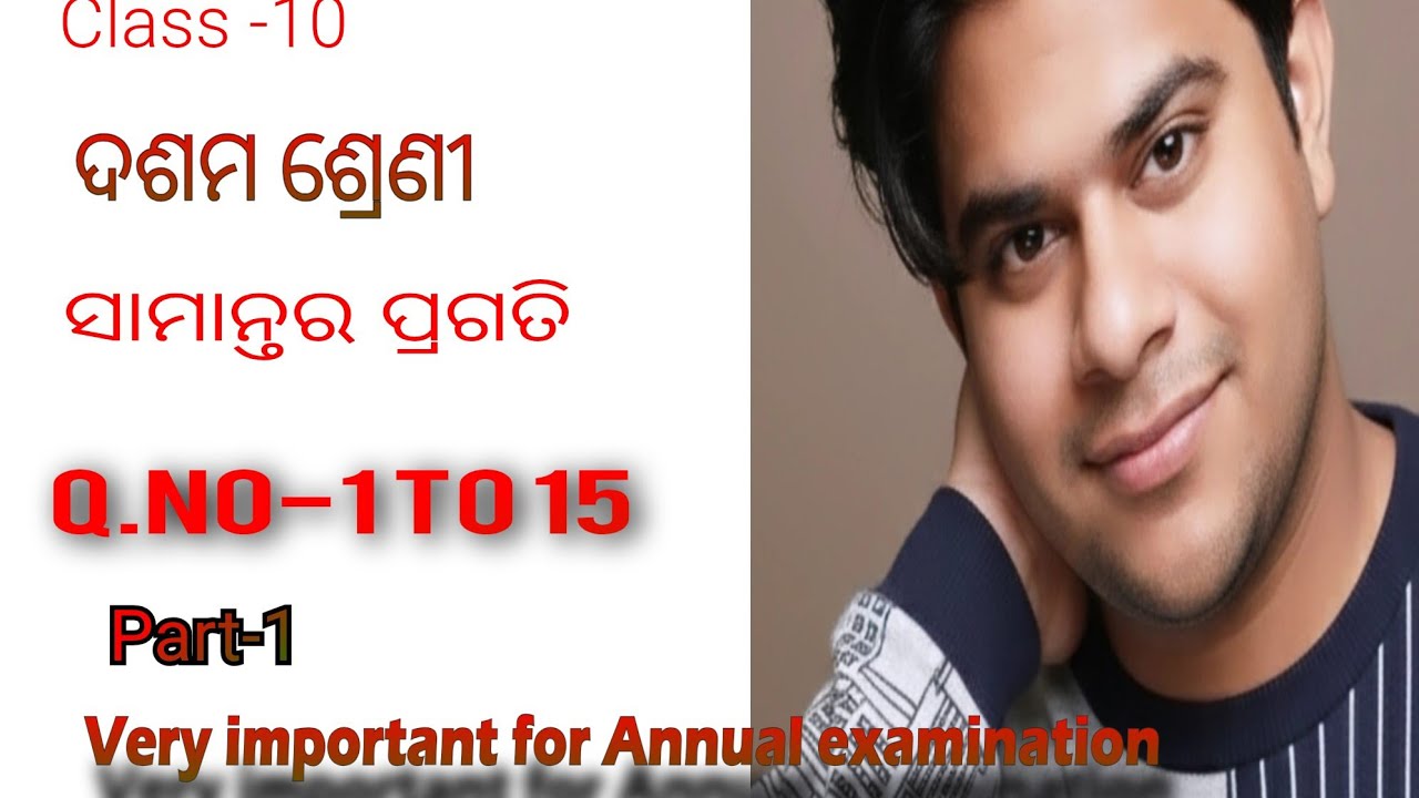 Class 10 Algebra | Samantara Pragati (AP) Important MCQs 2026 | Annual Exam Preparation | part-1 