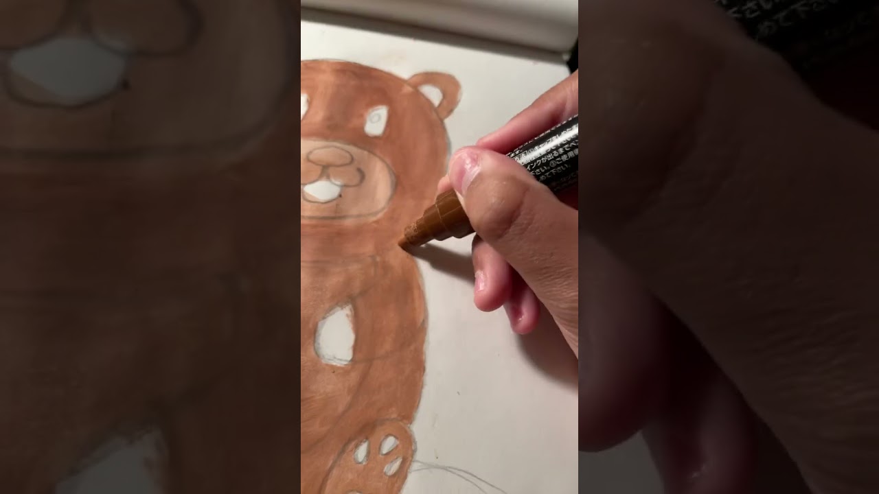 Recreating My Old Art From 1st Grade!!! 🐻 