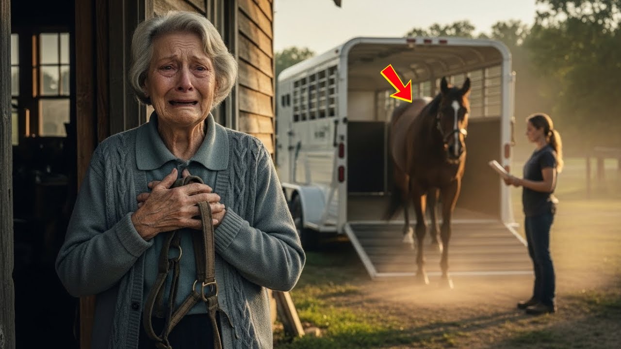 30 Jahre lang war das Pferd ihr treuer Begleiter. Als die 78-Jährige es verlor, schenkte ihr Enkel
