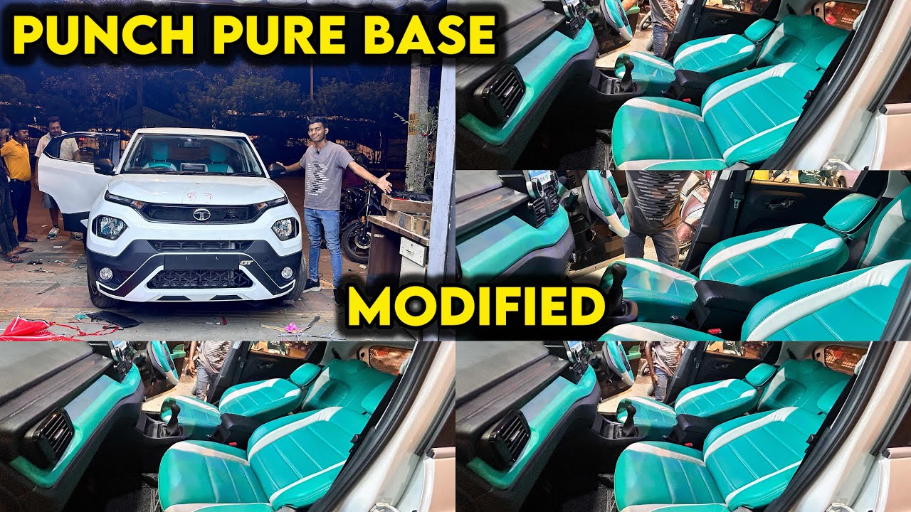 2025 TATA PUNCH PURE MODIFICATION✅BASE TO TOP ₹50K COMBO✅TATA GENUINE ACCESSORIES✅WITH PRICE 😍