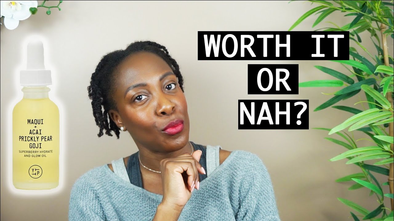 Clean Skincare Products | Superberry Hydrate & Glow Oil Youth To The People | Dark Skin