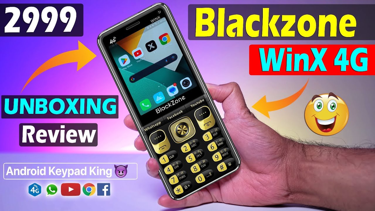 Blackzone Winx 4G Unboxing & Review - World Powerful Weapon 😈🚀🔥
