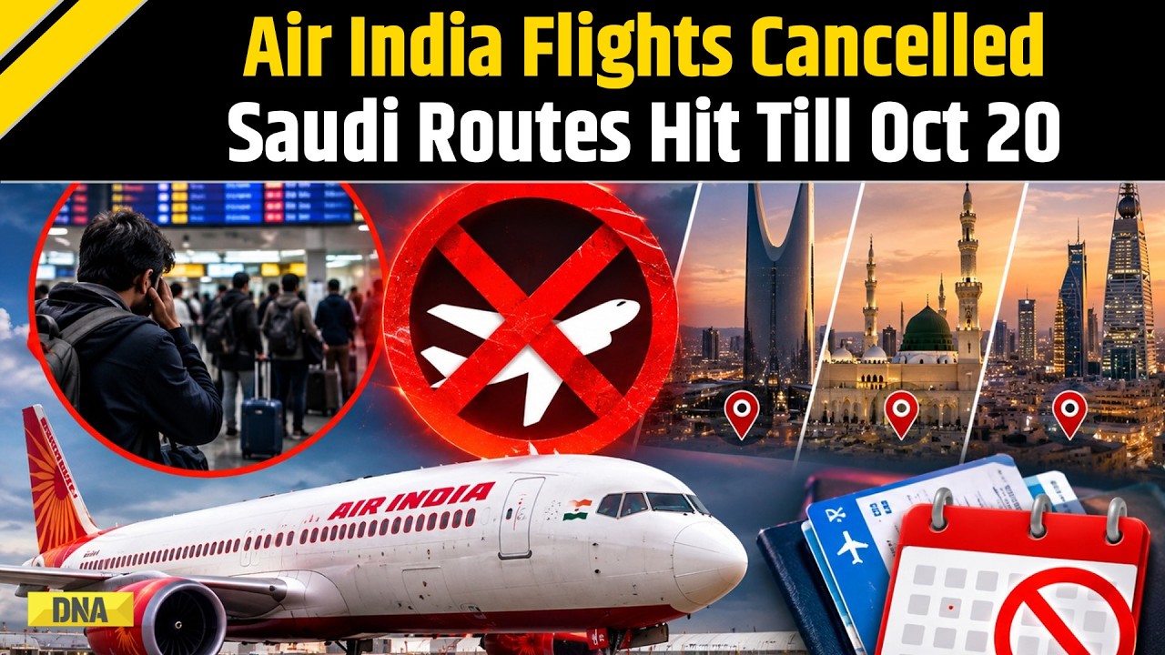 Air India News: Air India Cancels Riyadh, Dammam And Jeddah Flights Till October 20