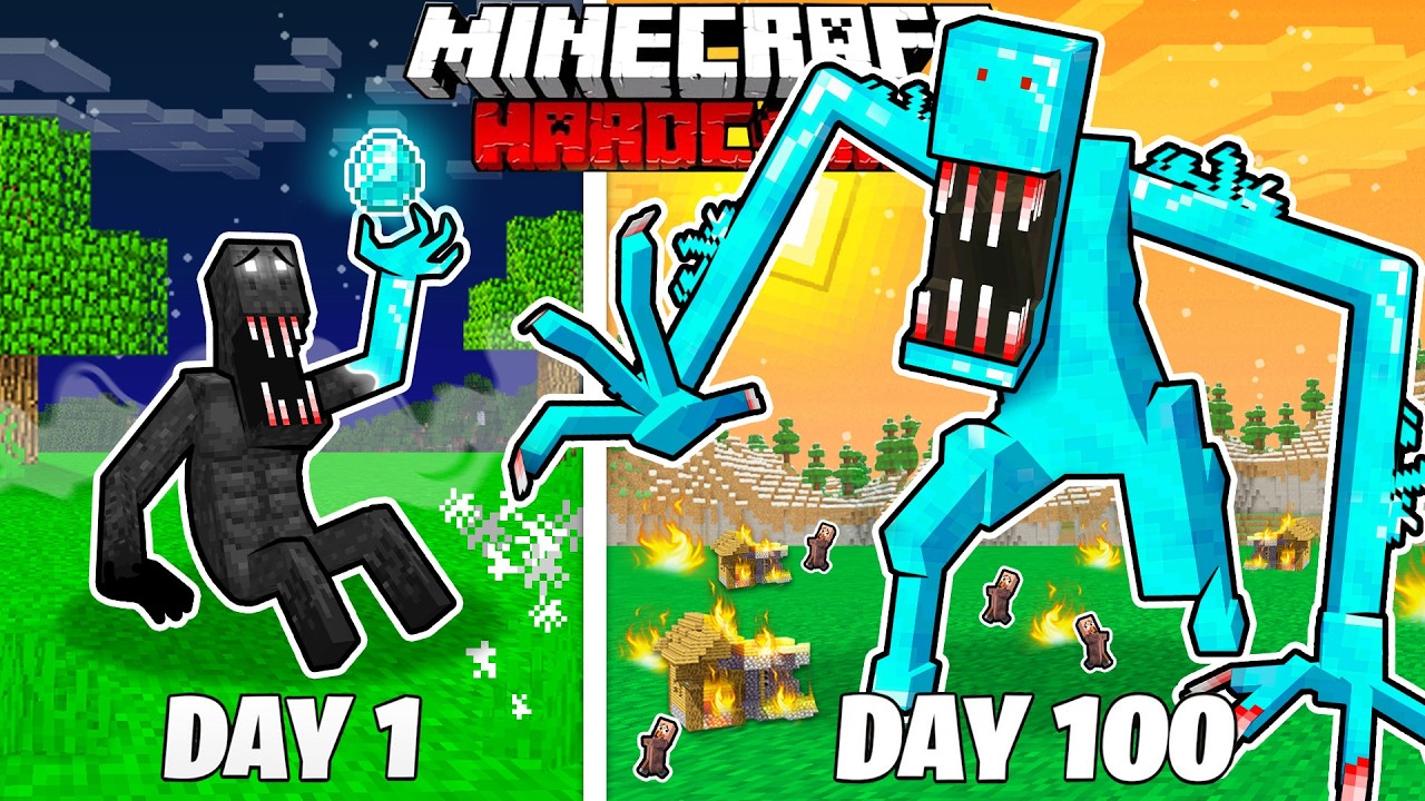 I Survived 100 Days as a DIAMOND DWELLER in HARDCORE Minecraft