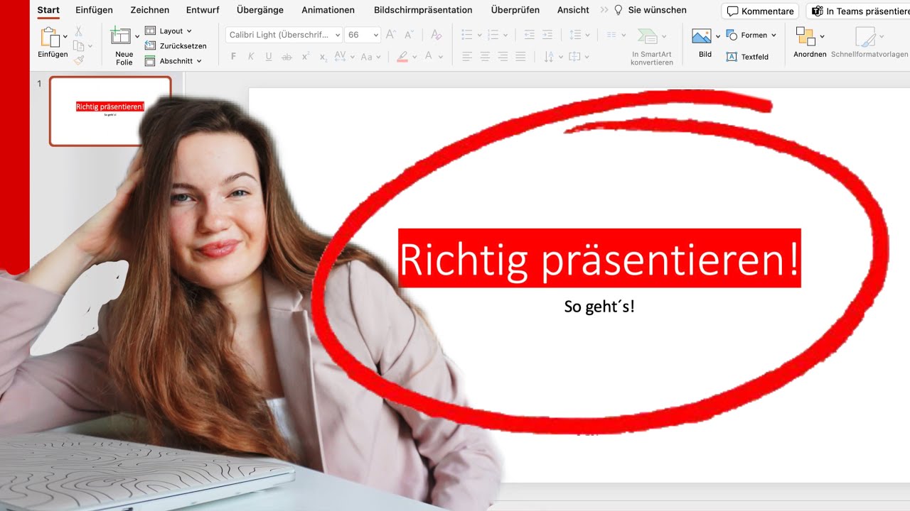 1.0 Präsentationen halten // so geht's! 🔥