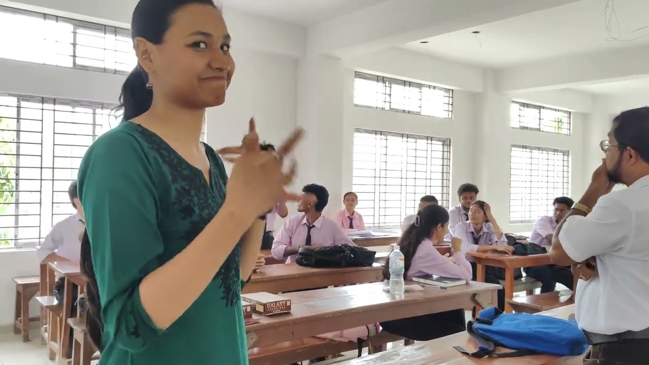 Part 1 - Interaction between students and Founder of NECHI Shri Tapan sarma, (National Awardee)