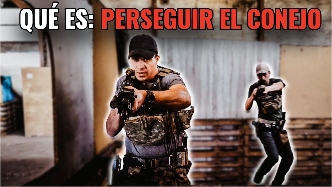 MILITAR EXPLICA qué es: run the rabbit y push the threat