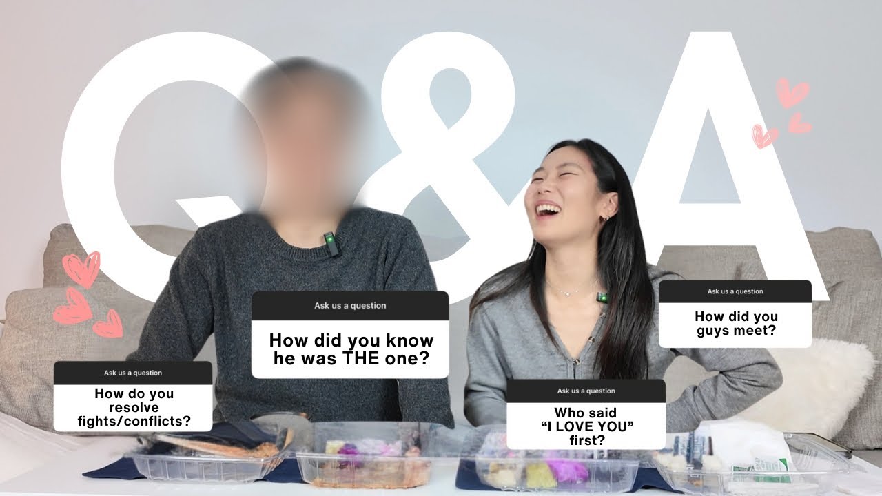 Couples Q&A❤️ | officially introducing my husband for the first time