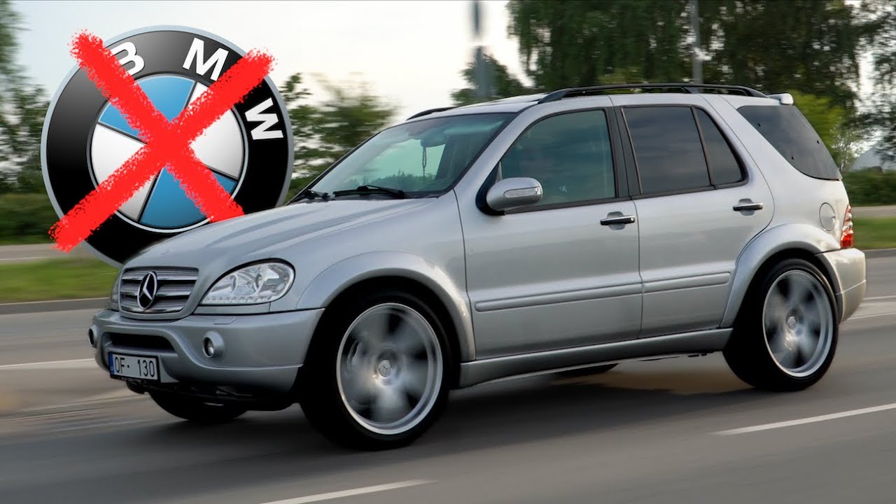 MERECEDES ML55 AMG - ЕГО БОЯТСЯ BMW?