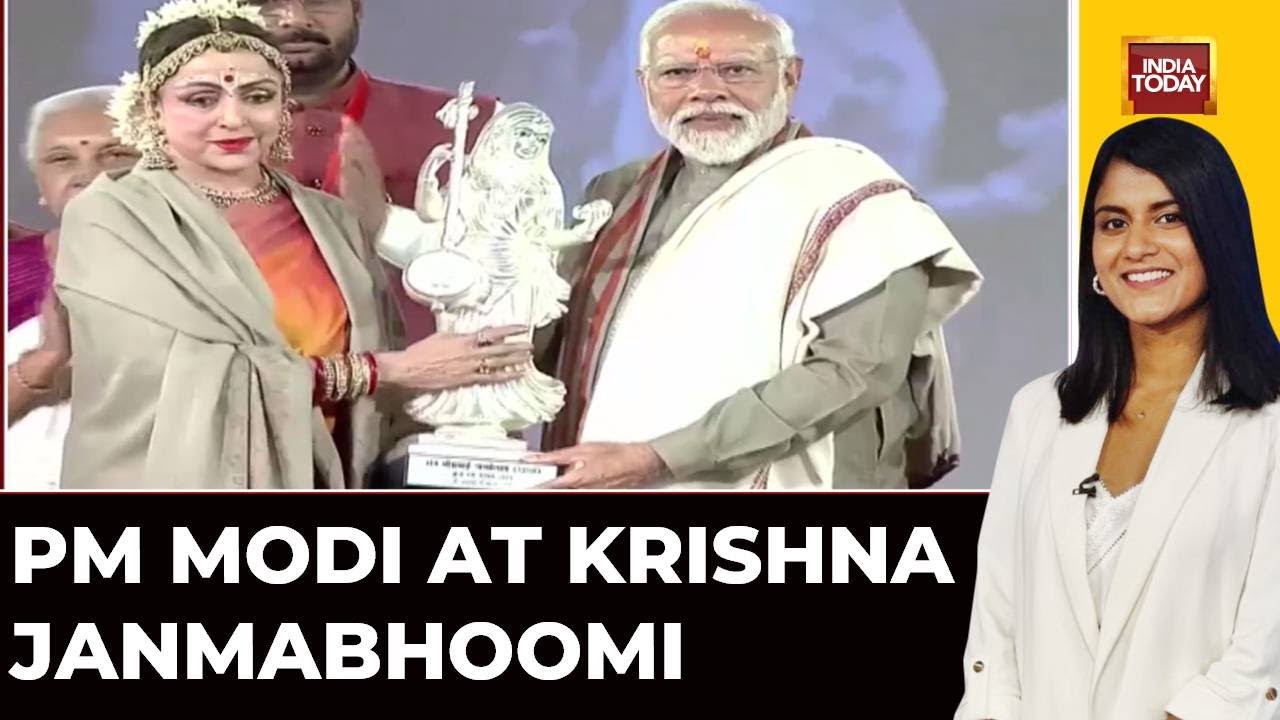 PM Modi Offers Prayers At Sri Krishna Janmabhoomi Temple In Mathura