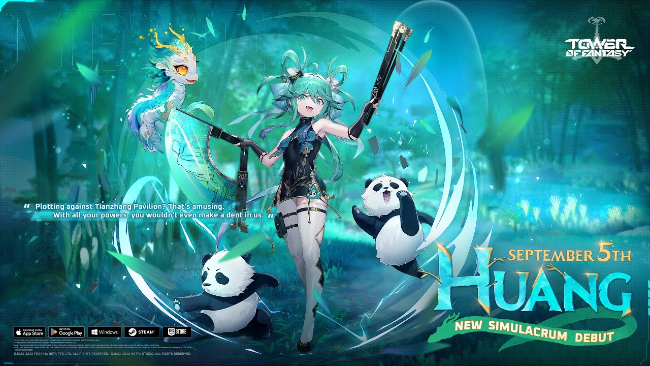 Huang × Azure Dragon | New Simulacrum Trailer | Tower of Fantasy