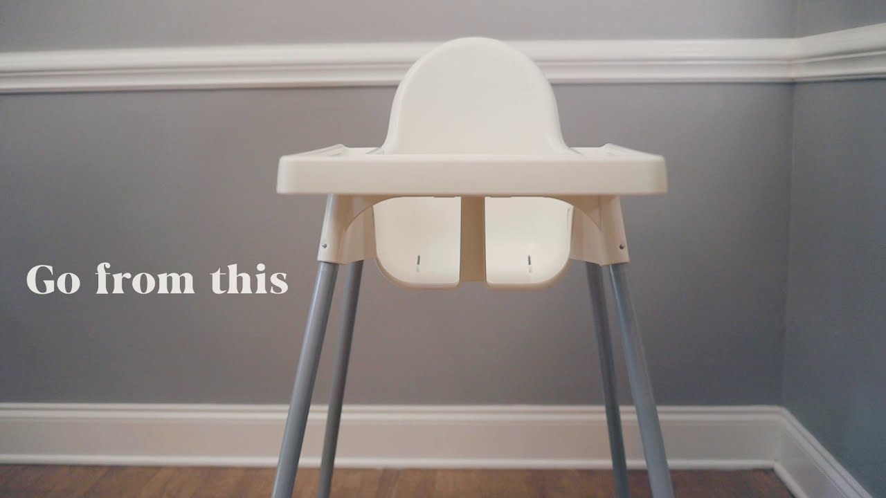 IKEA Highchair Make Over!