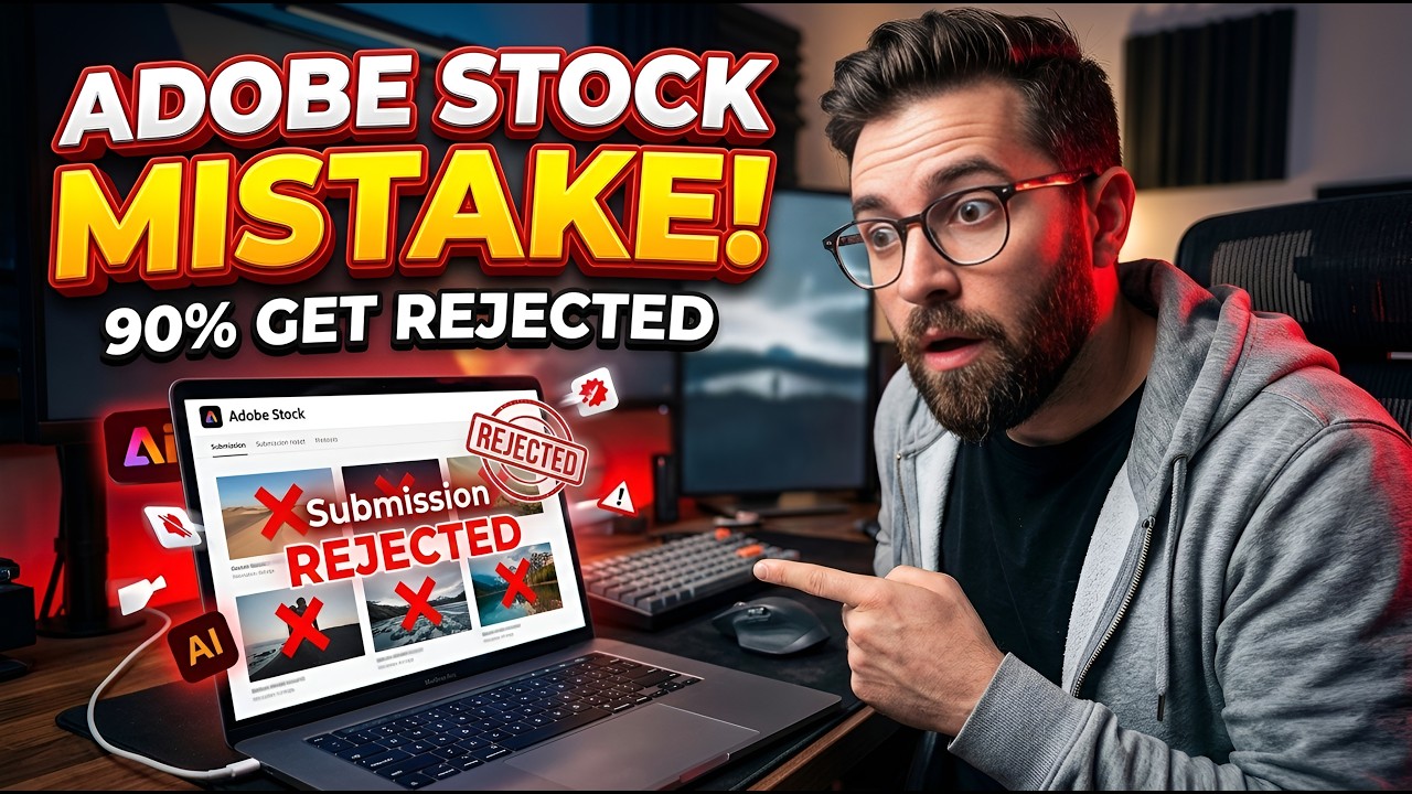 90% People Make This Mistake | Adobe Stock AI Rejection Fix