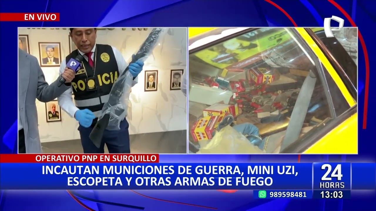 Cayeron con armas de largo alcance y municiones: detienen a 