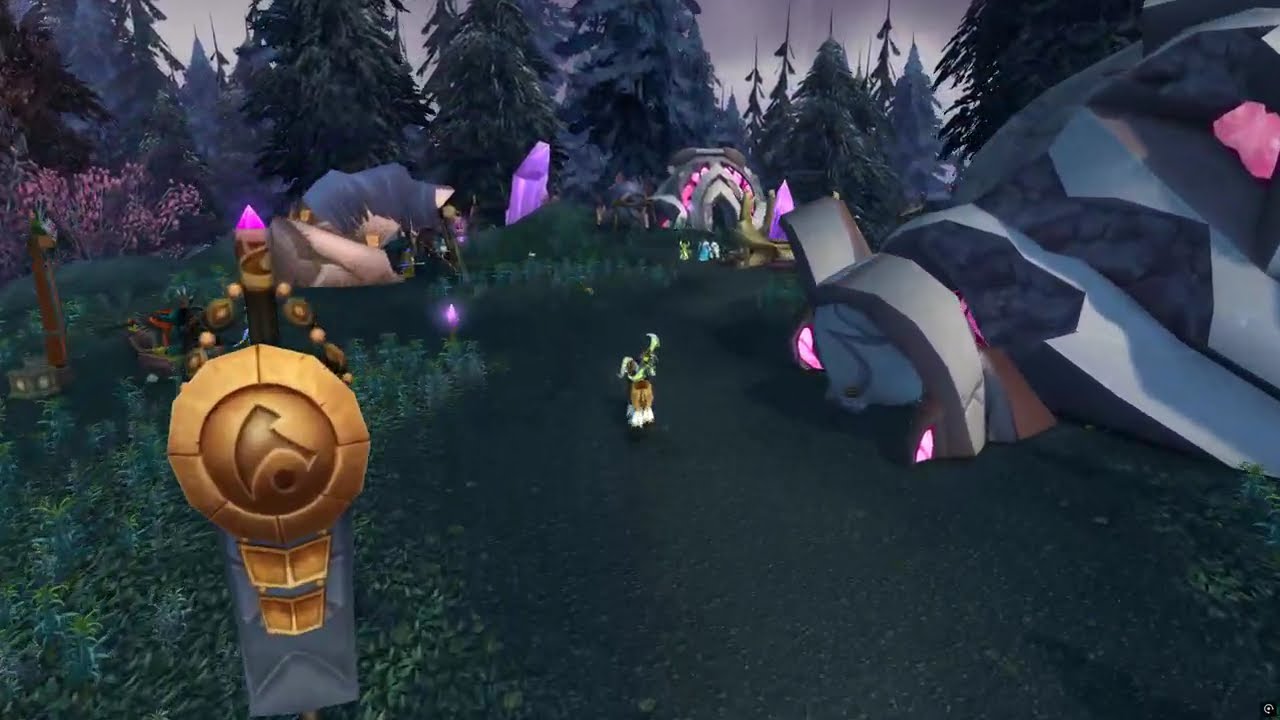 World Of Warcraft Kalimdor Exploration: Azuremyst Isle
