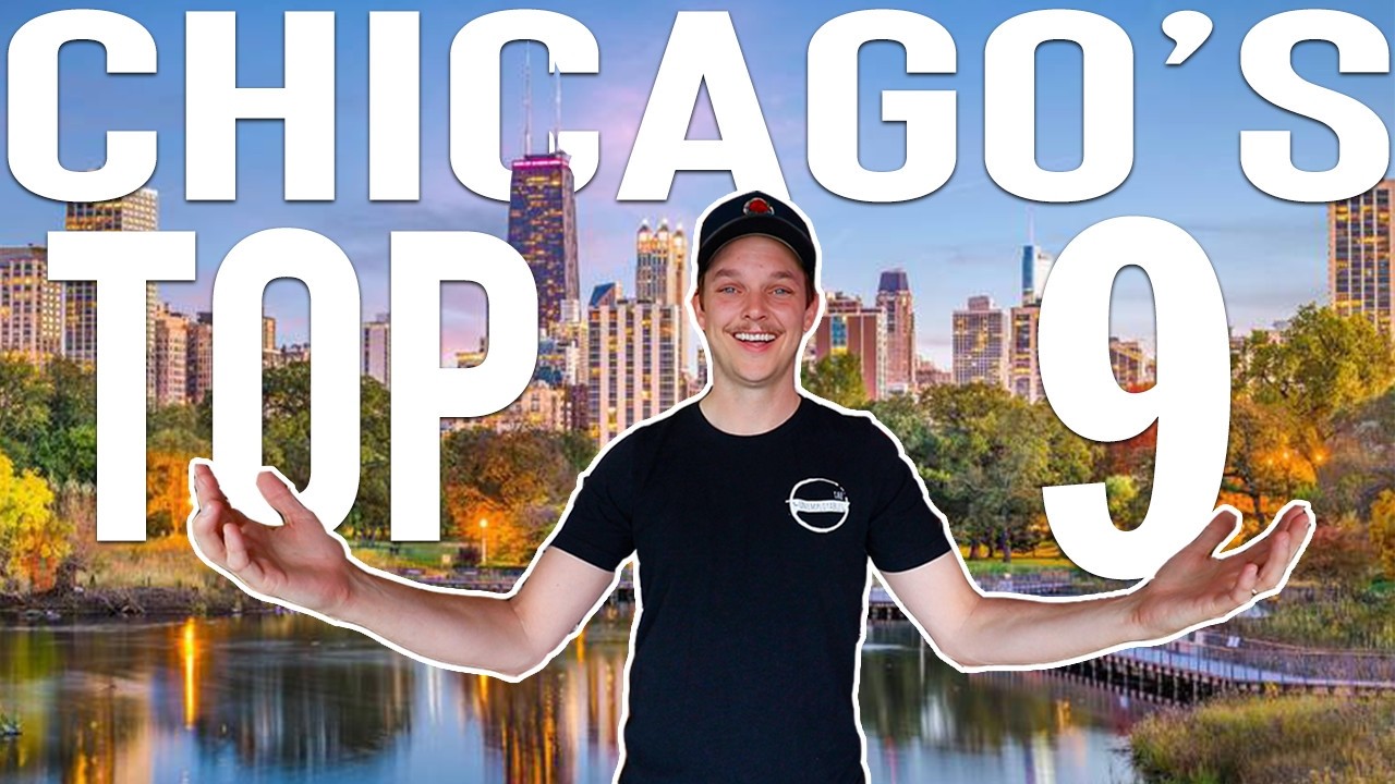 CHICAGO TOUR: 9 MUST SEE SIGHTS! | Finally A Chicago Tour Video That's NOT BORING!