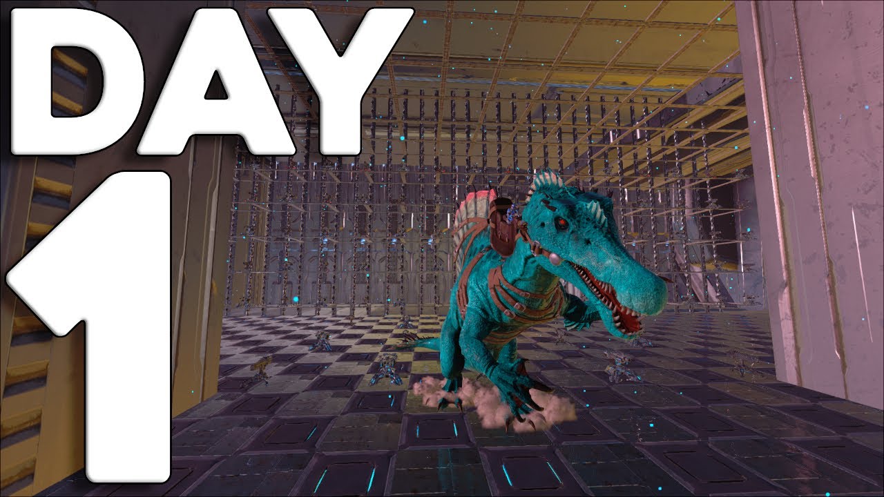 How we Claimed a Broken Laboratory Cave on The Most Populated Server | ARK PVP - INX 3MAN