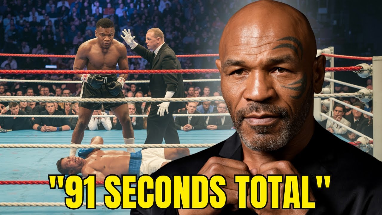91 Seconds of Destruction: When Mike Tyson Destroyed Michael Spinks