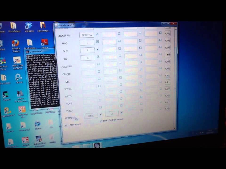 GameMate - Configurazione