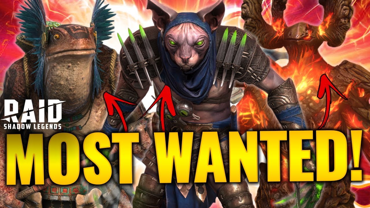 They Are Account Changing! Most Desired Epics Toons from Each Faction | RAID: Shadow Legends