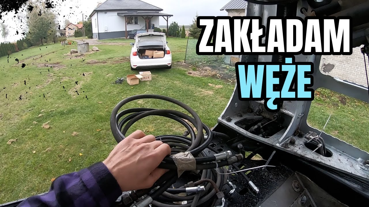 Hydraulika w terenie 🚛 Zakładam węże krok po kroku