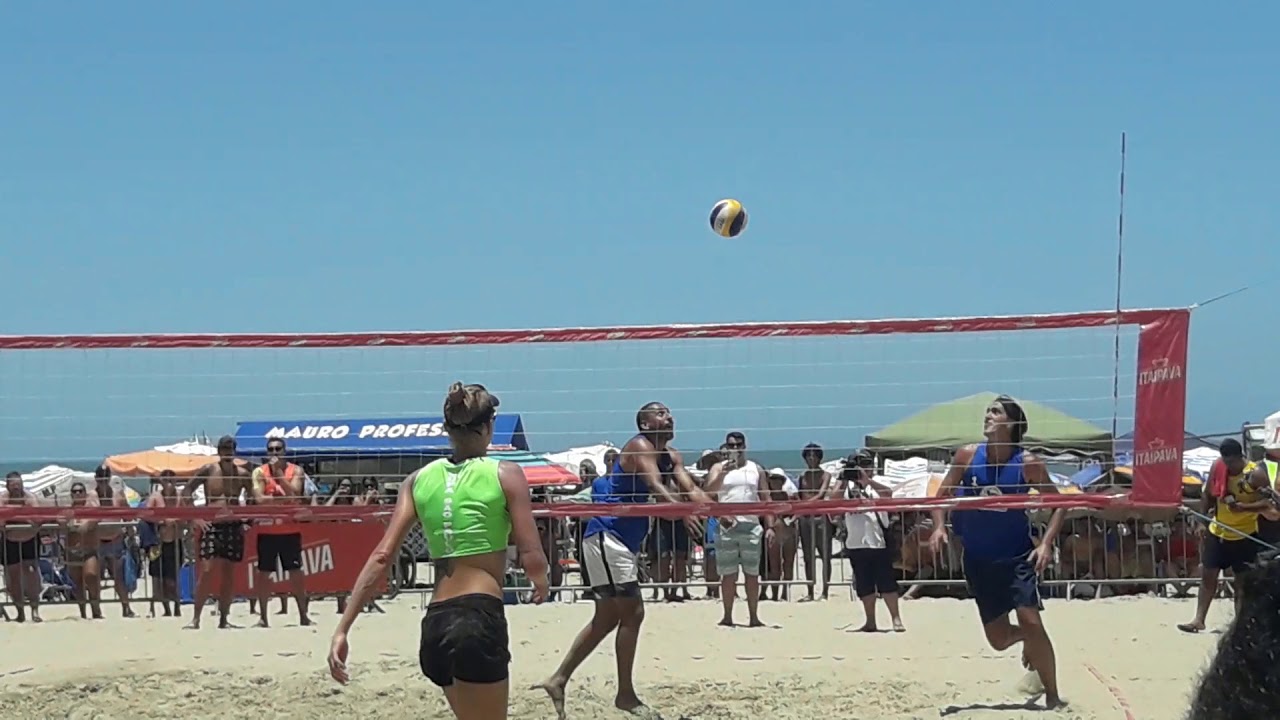 Mari e Paula Pequeno x Serginho e Rodrigão II Copa São Paulo de Vôlei de Praia - I Etapa