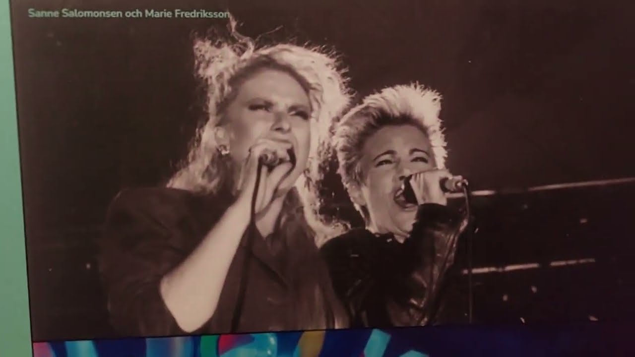 Borgholm 50 Year - Rock history 2023 exhibition with Roxette, Gyllene Tider, Marie & Per