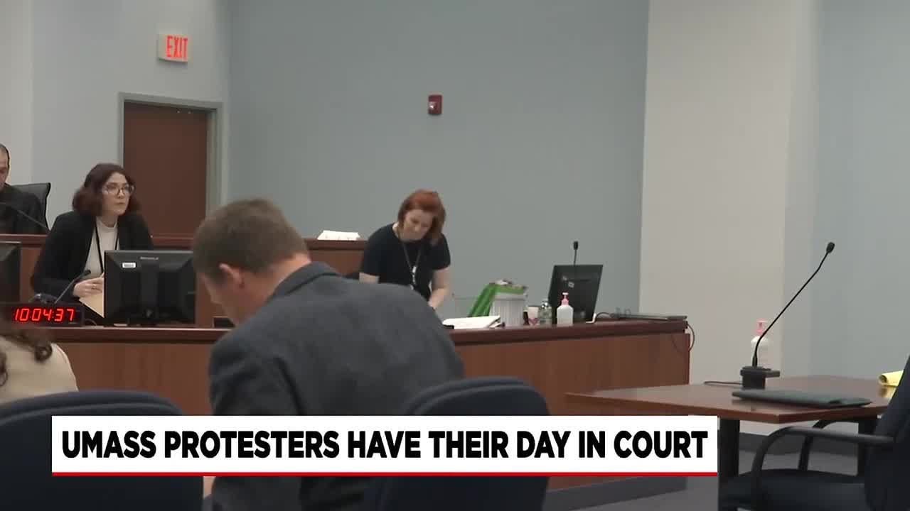 Arraignments begin for protestors arrested at UMass encampment