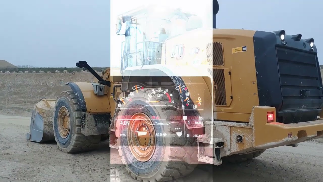 Wheeloader Caterpillar 980XE Next gen exterior and cab