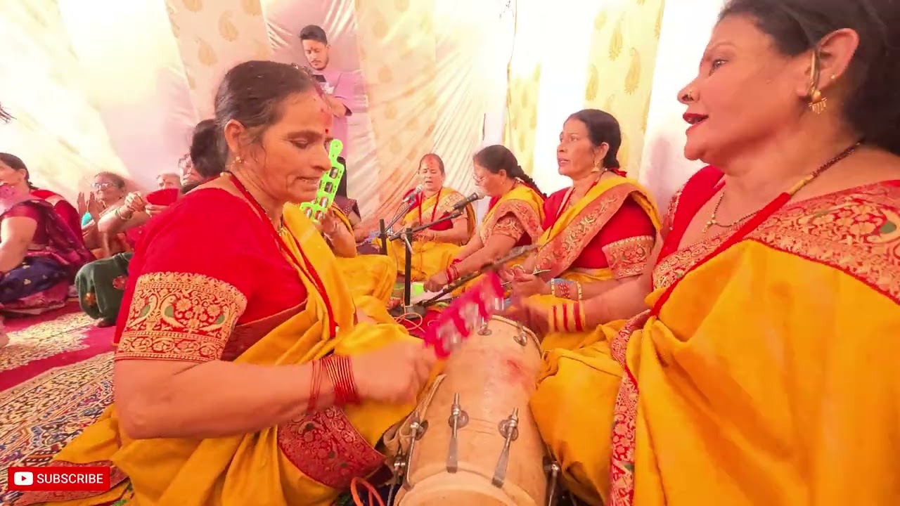 खेल गेंदुआ भगवान श्रीकृष्ण जी का भजन || Garhwali krishna bhajan || Shiva Enclave Rishikesh Mandali