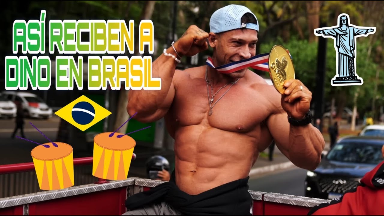 ASÍ RECIBIERON A RAMÓN DINO EN BRASIL