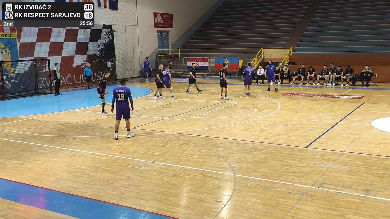 RK Izviđač 2 vs RK Respect Sarajevo - 07/12/2025