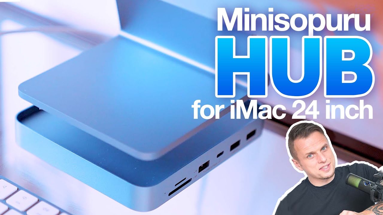 MINISOPURU HUB для iMac 24 дюйма: протестированный и проверенный необходимый аксессуар для вашего...
